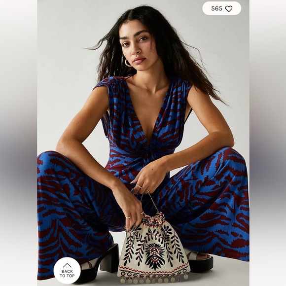 Last Summer Jumpsuit - Free People - Picture 1 of 5